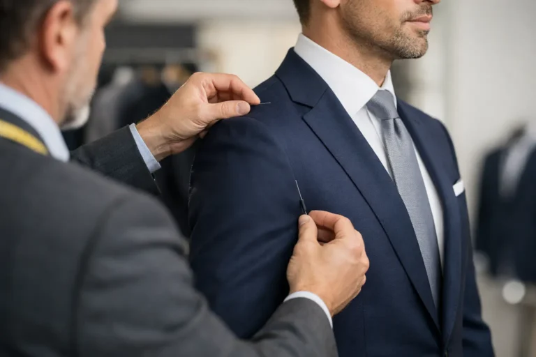 Ajustes de Fatos de Homem para um Caimento Certo