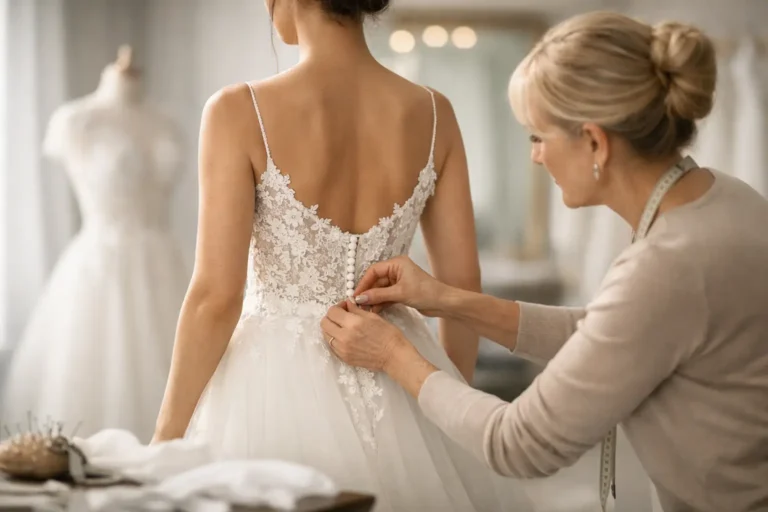 Alterações em vestido de noiva: quando começar
